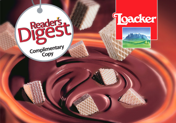 Reader's Digest exclusive Cover Ad.